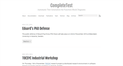 Desktop Screenshot of completetest.org